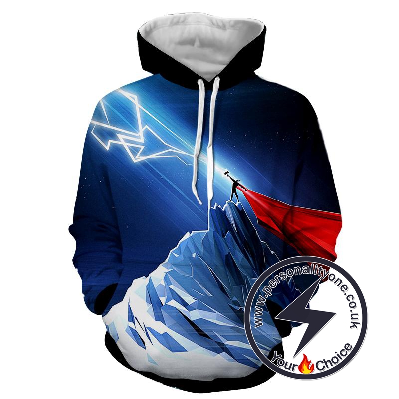 Thor Electric Power - Thor 3D - Hoodies